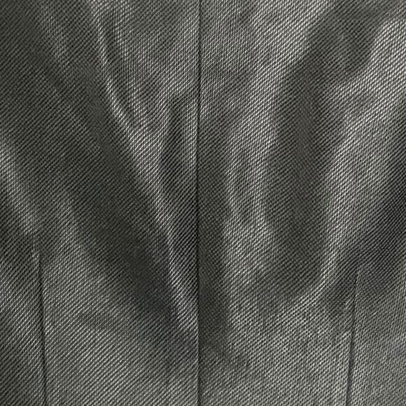 Etcetera Women's Black Designer Linen Blend Lined Blazer Oversized Buttons SZ 10 - Picture 7 of 13